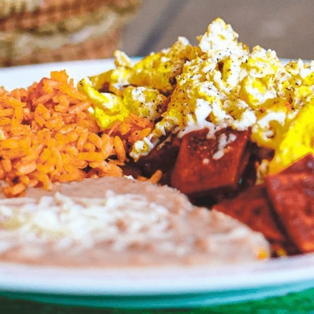 Chilaquiles Plate.