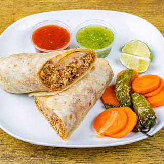 Chorizo & eggs Breakfast Burrito