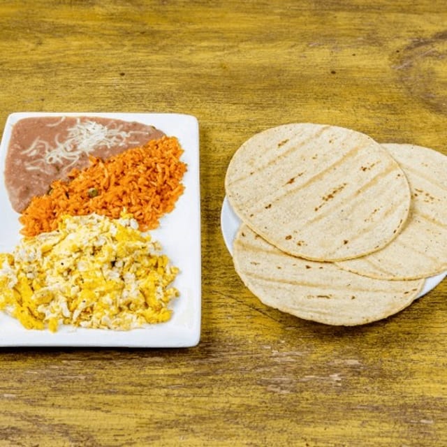 Beans & Eggs Plate.