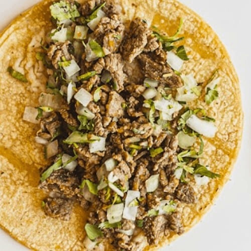 Carne Asada Taco.