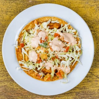 Grilled Fish Tostada