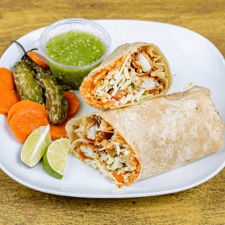 Breaded Fish Burrito